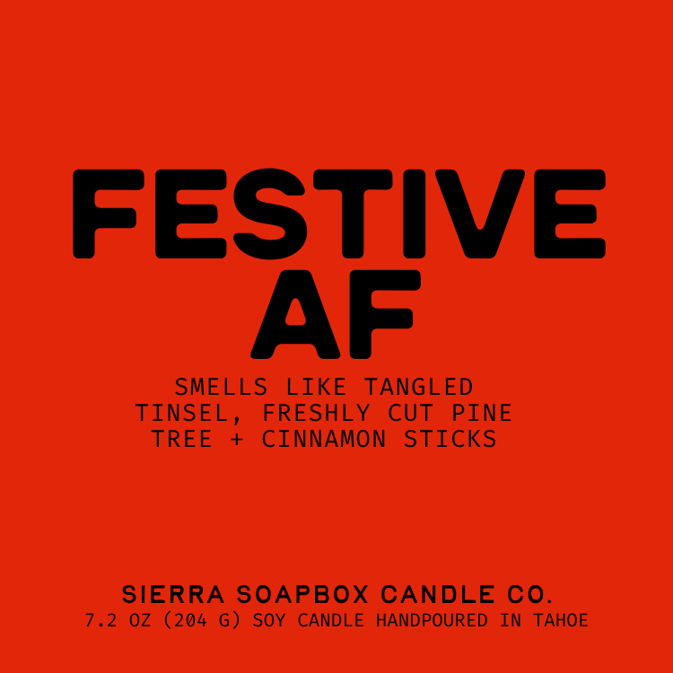 Festive AF [Fraser Fir + Cinnamon]