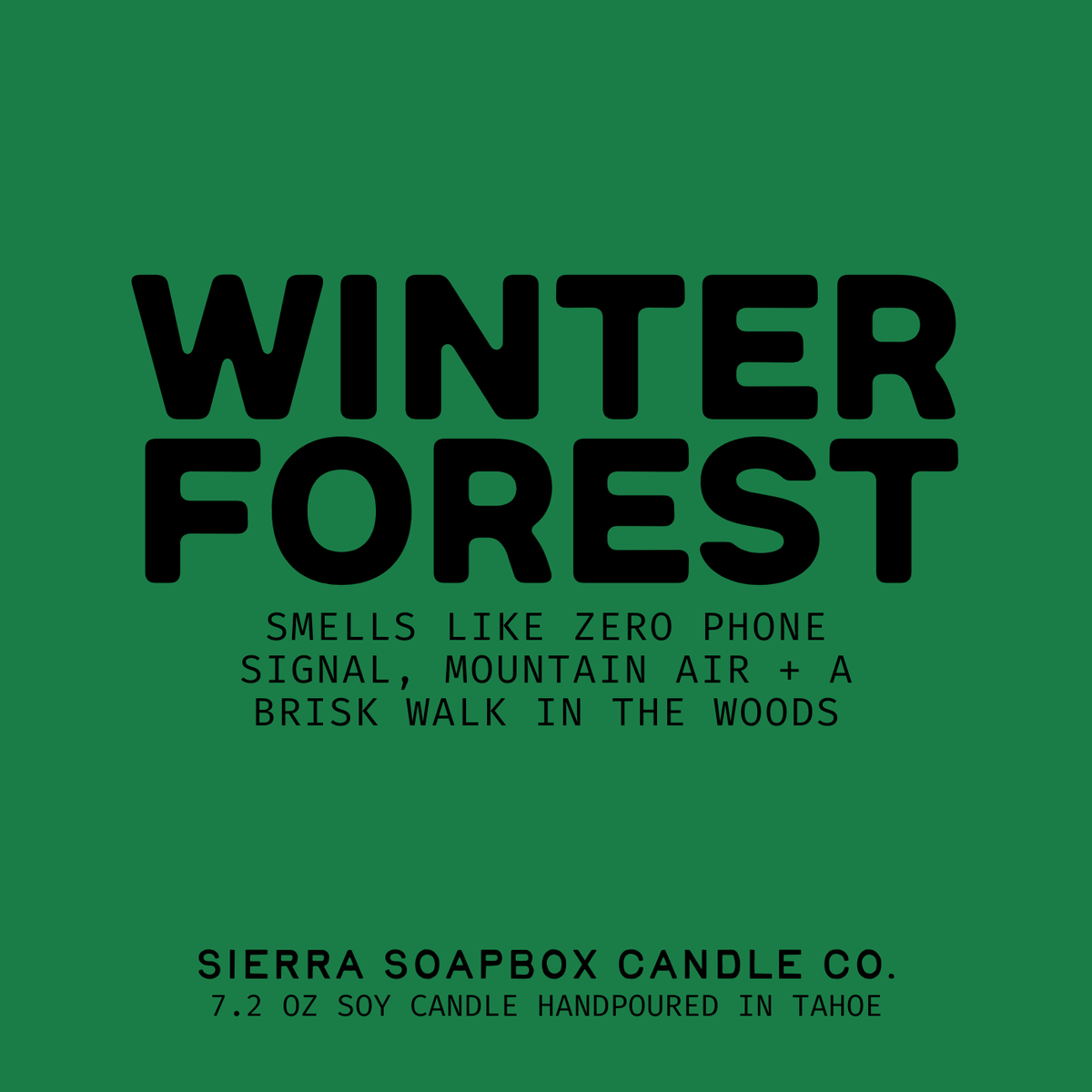 Winter Forest [Evergreens + Moss]