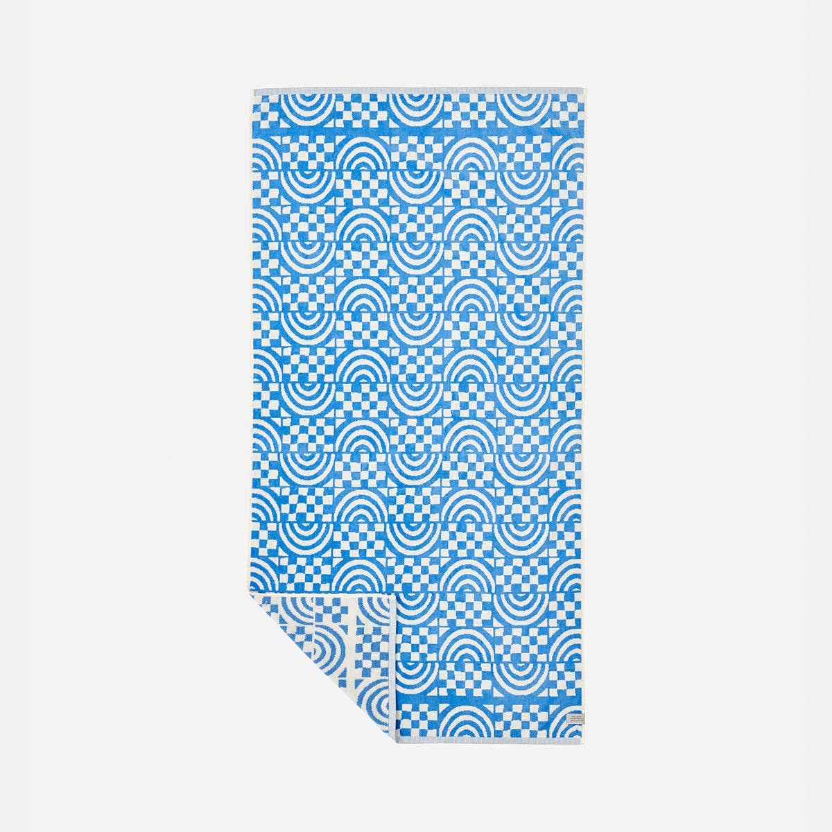 Coco Rainbow Woven Towel - Periwinkle | Coco Ho x Slowtide