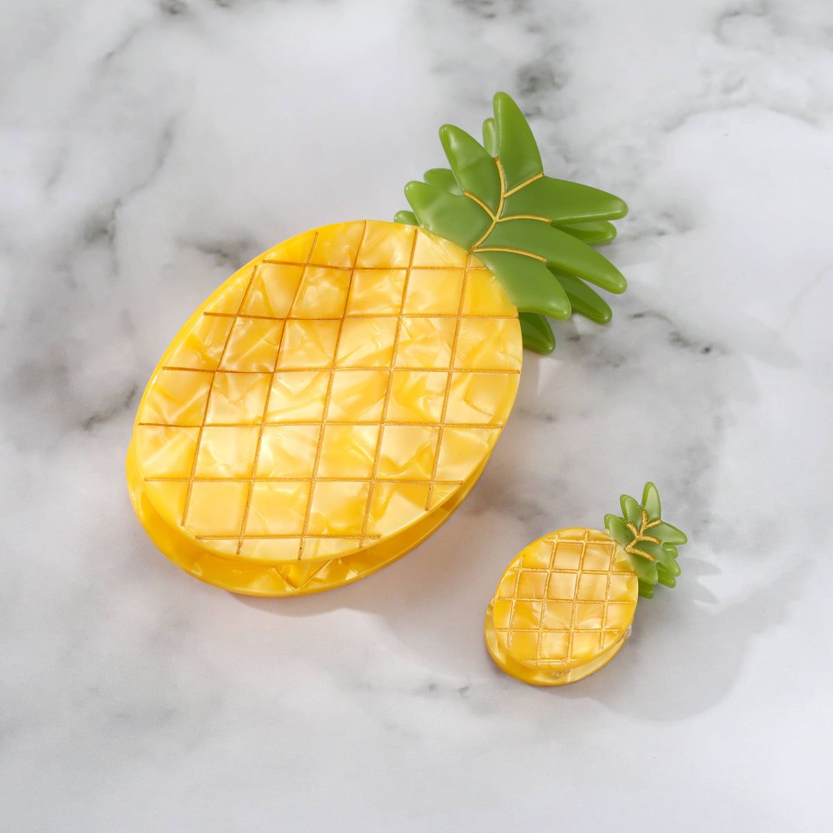 Eco-Friendly Pineapple Hair Clip Claw