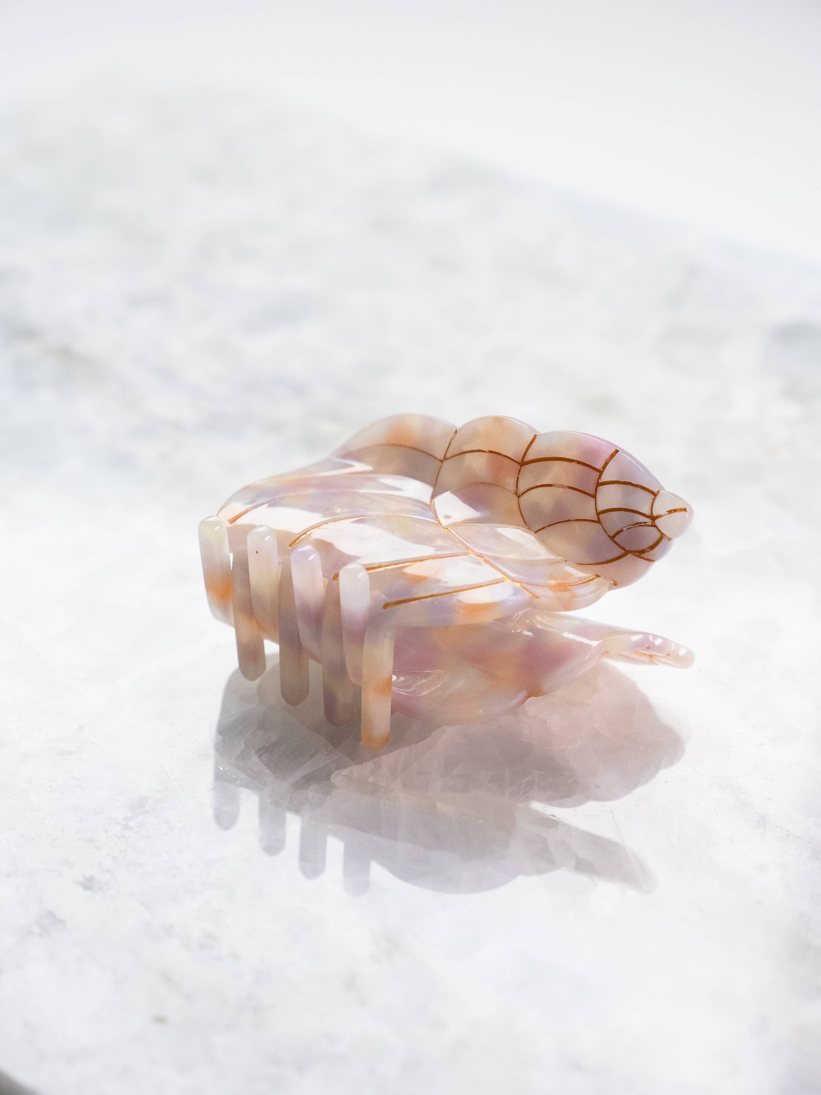 Eco Friendly Seashell Hair Clip, Medium