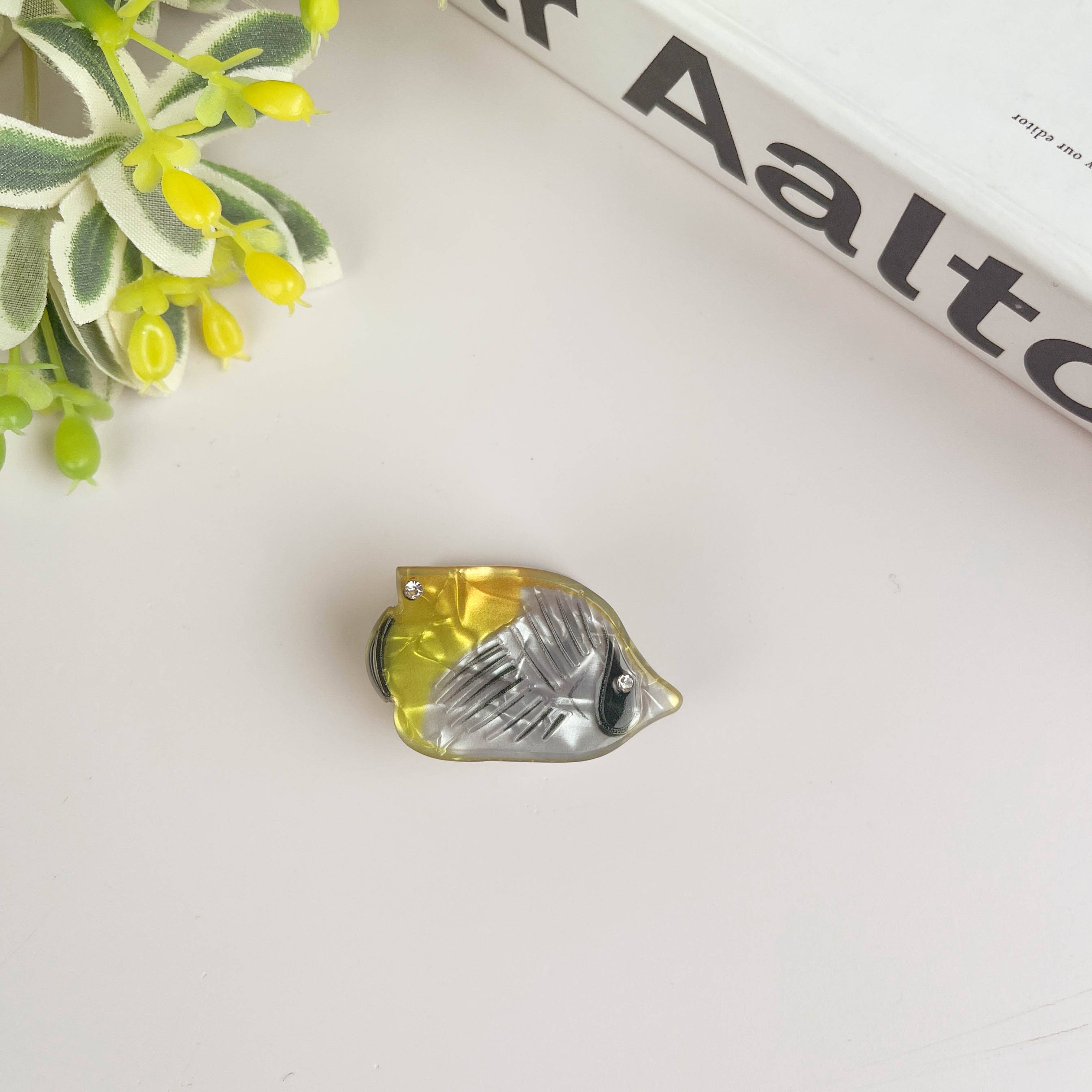 Marine Animal Series Hair Clip, Acetate Mini Claw Clips