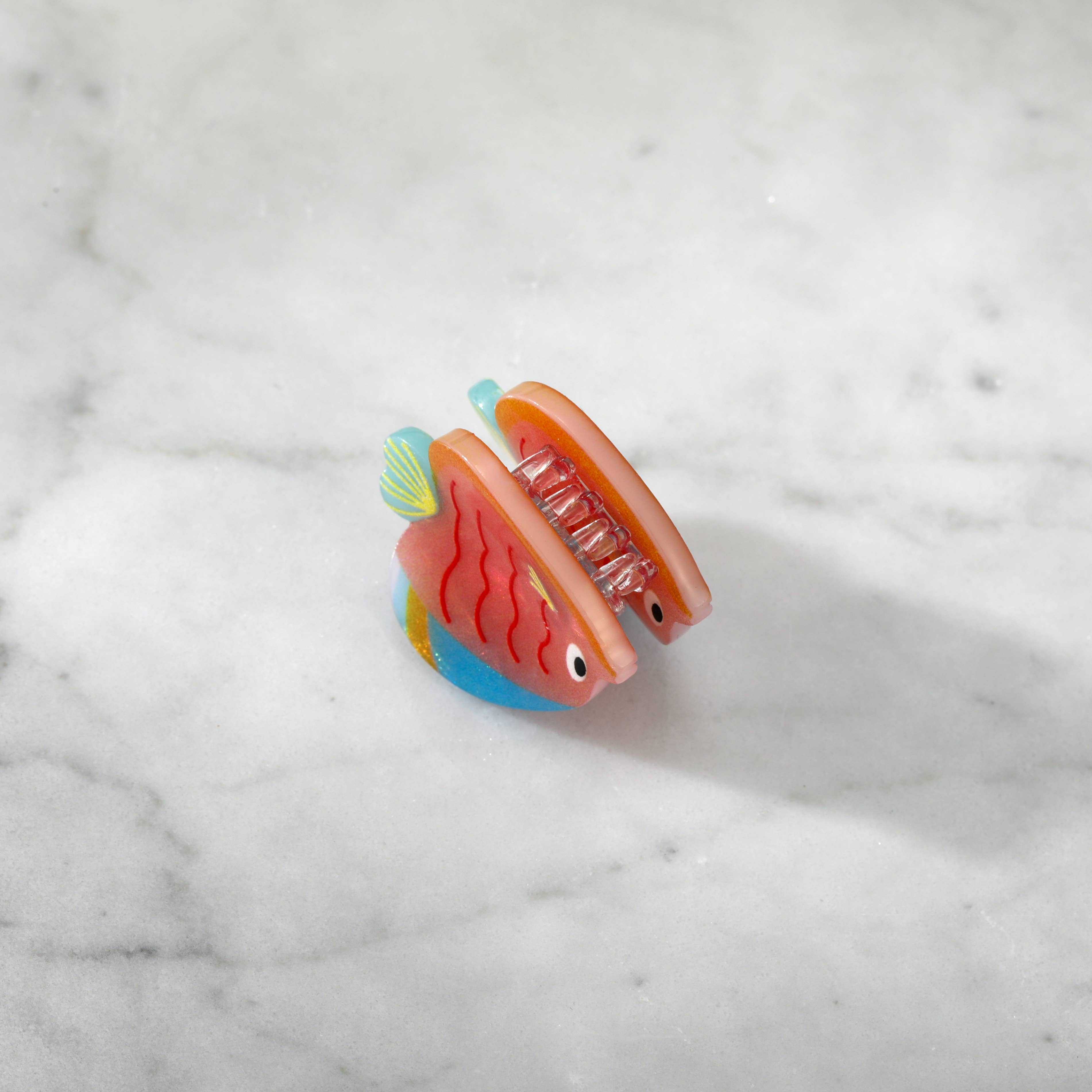 Eco-Friendly Mini Coral Tropical Fish Hair Clip