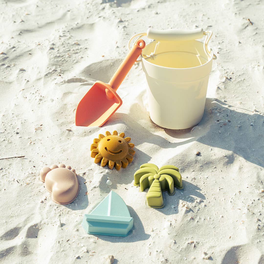 Kids Silicone Beach Bucket and Sand Toys Gift Set - Lucy's Room