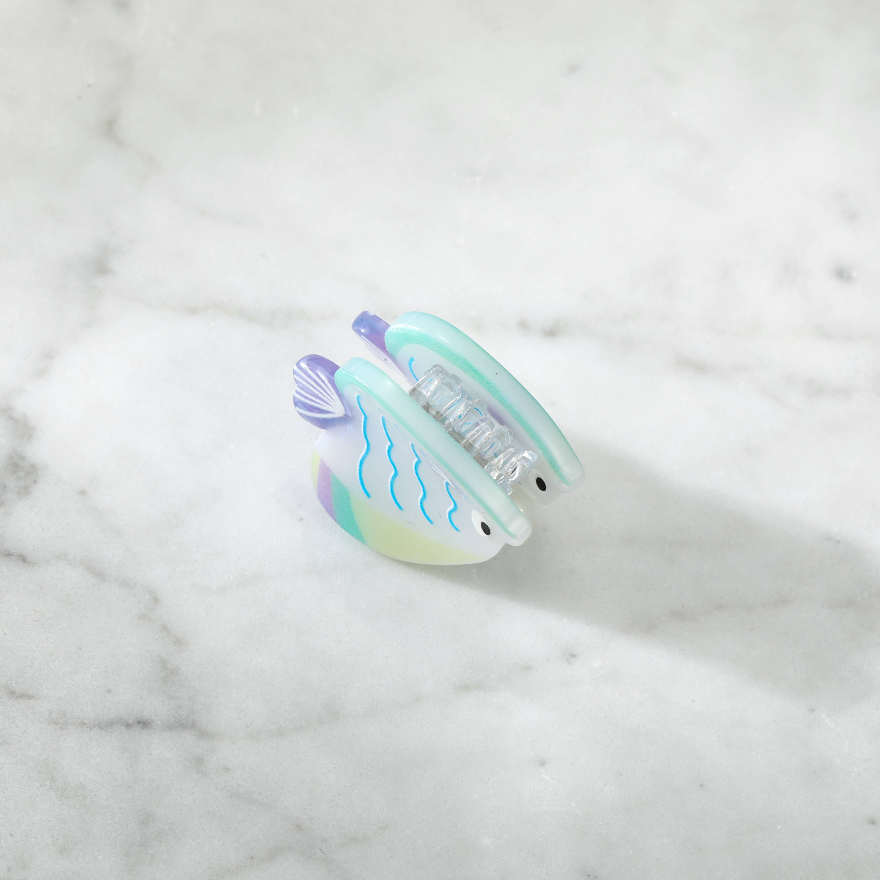 Eco-Friendly Mini Opal Tropical Fish Hair Clip