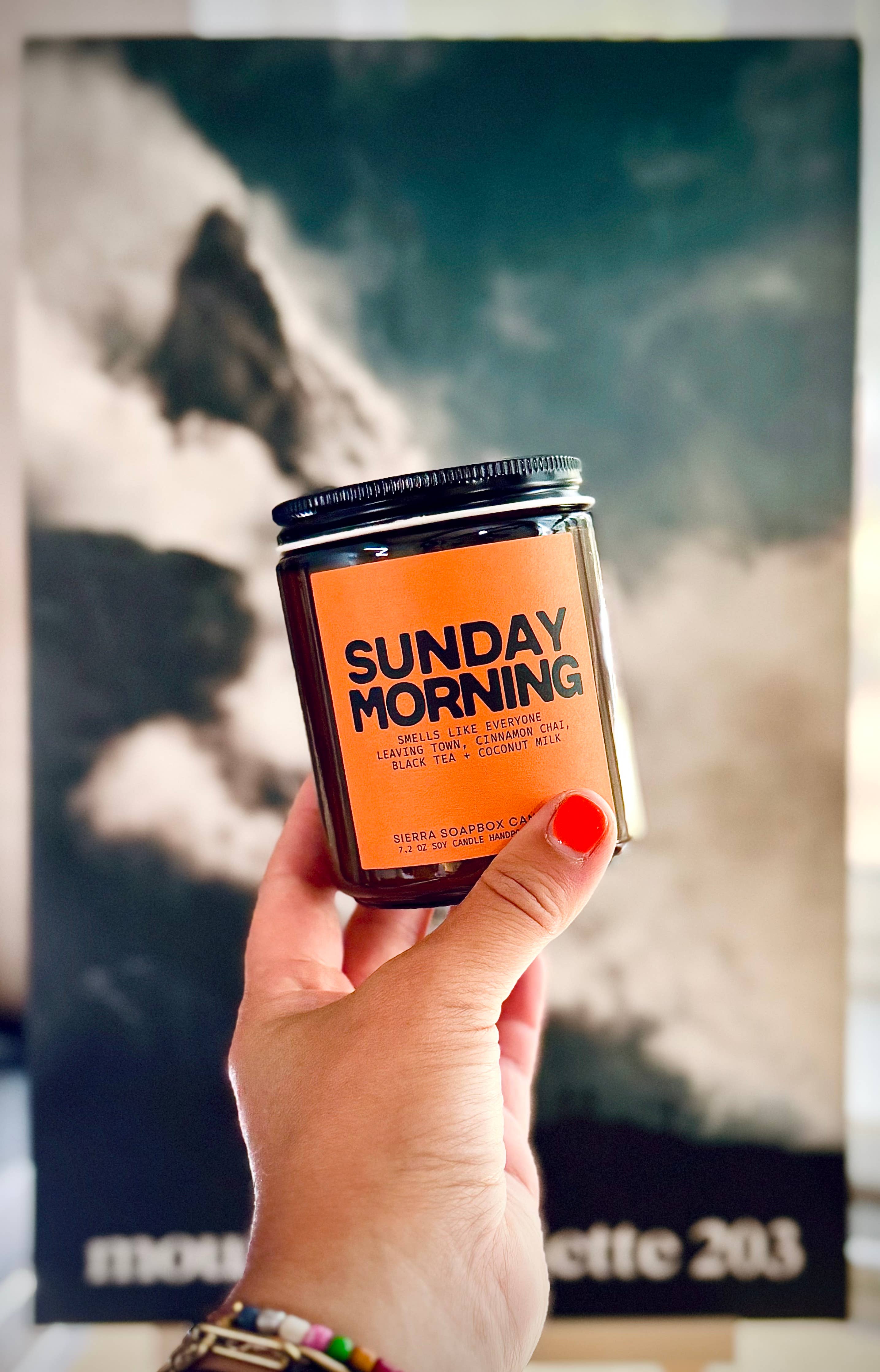 Sunday Morning [Cinnamon Chai + Coconut Milk]