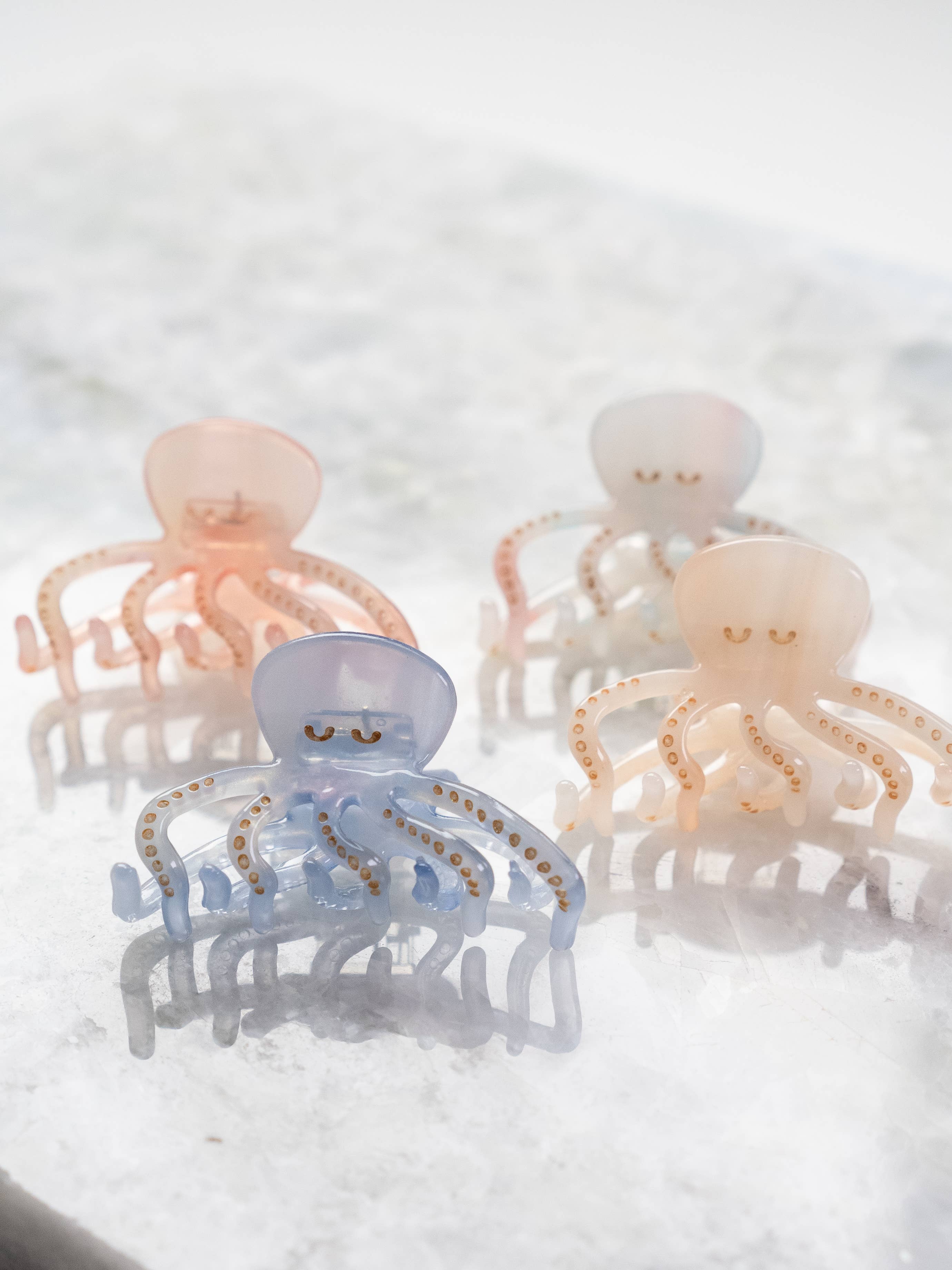 Eco Friendly Octopus Hair Clips, Small