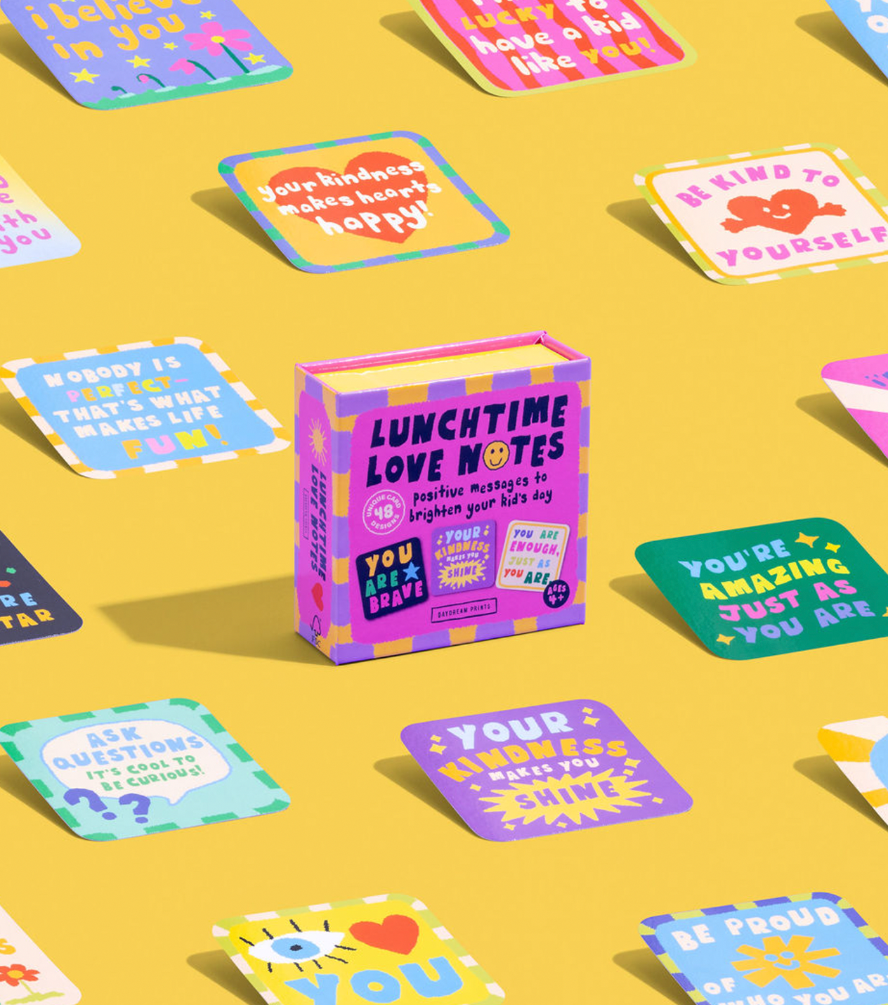 Kids Lunchbox Affirmation Cards | Lunchtime Love Notes