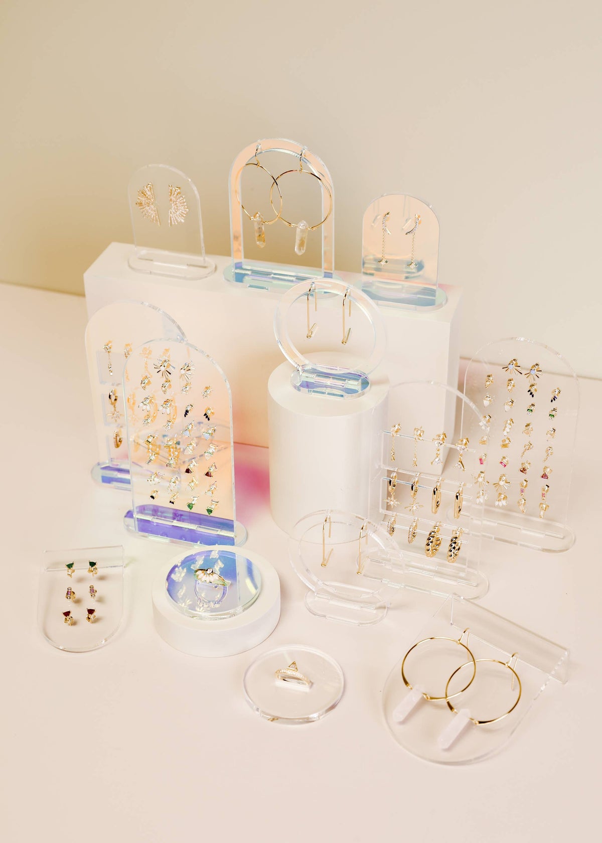 Clear Ring Display Circle