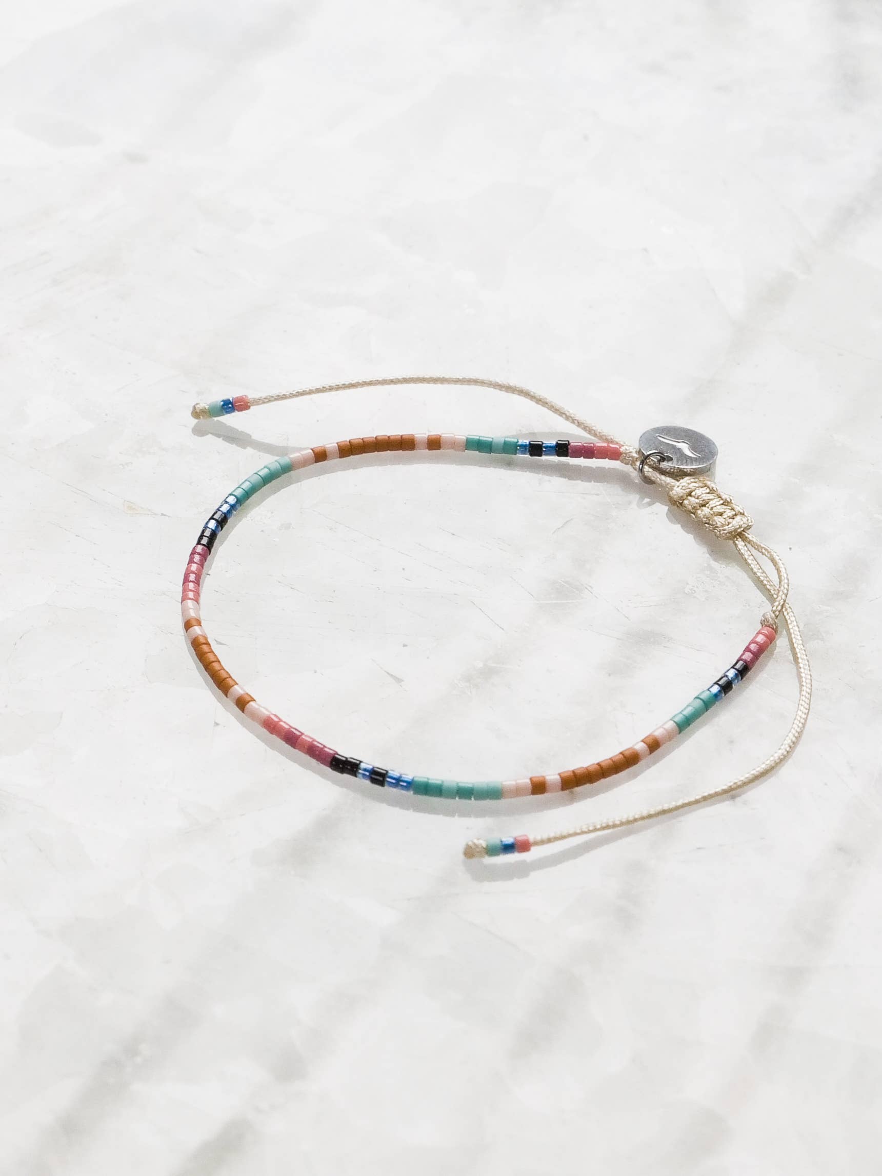 Tiny Bead, Island Bead Bracelet - Dusk