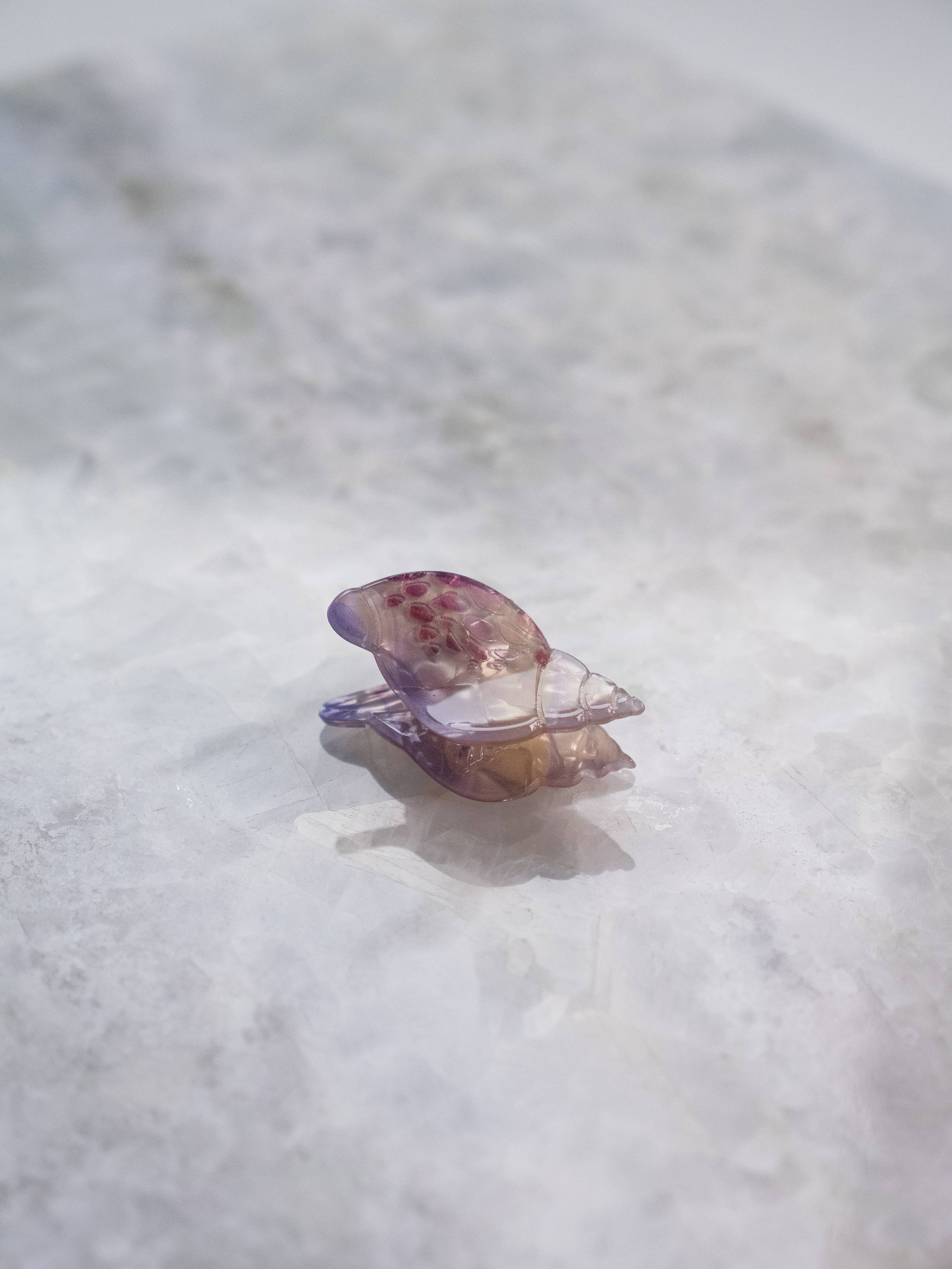 Eco Friendly Seashell Hair Clips, Tiny