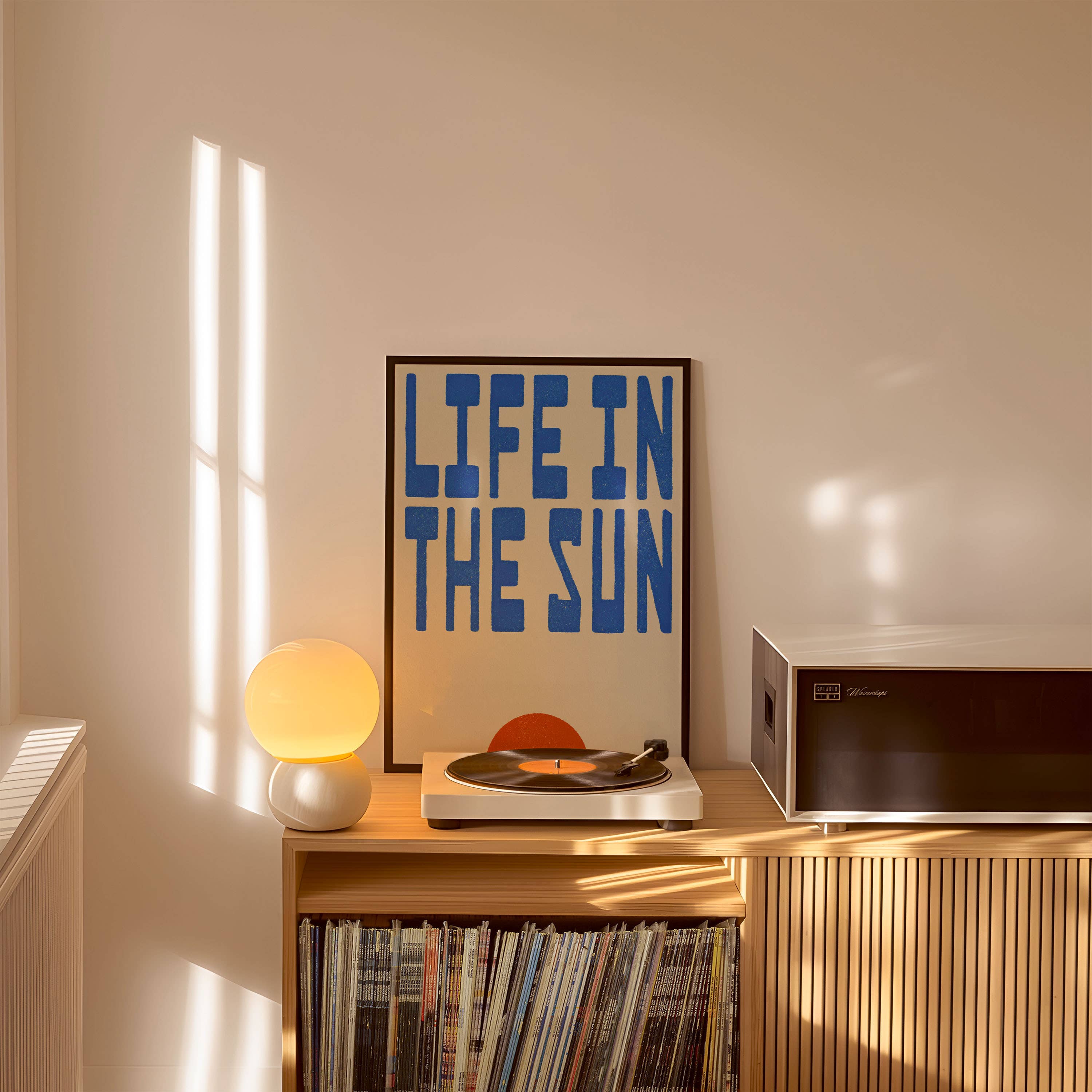 Life in the Sun | Coastal Art Print