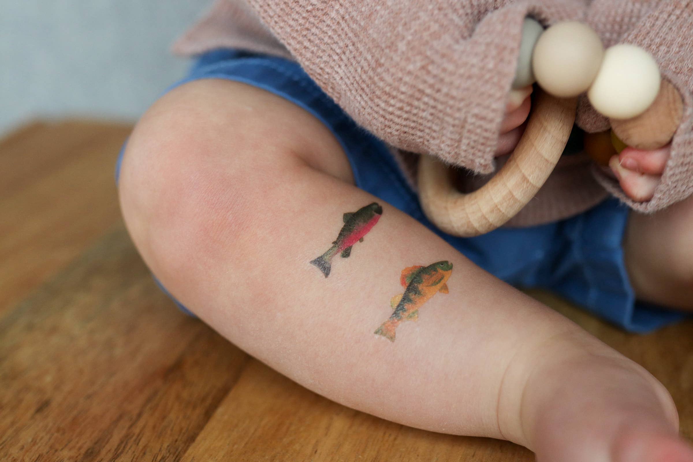 Gone Fishin' Temporary Tattoos