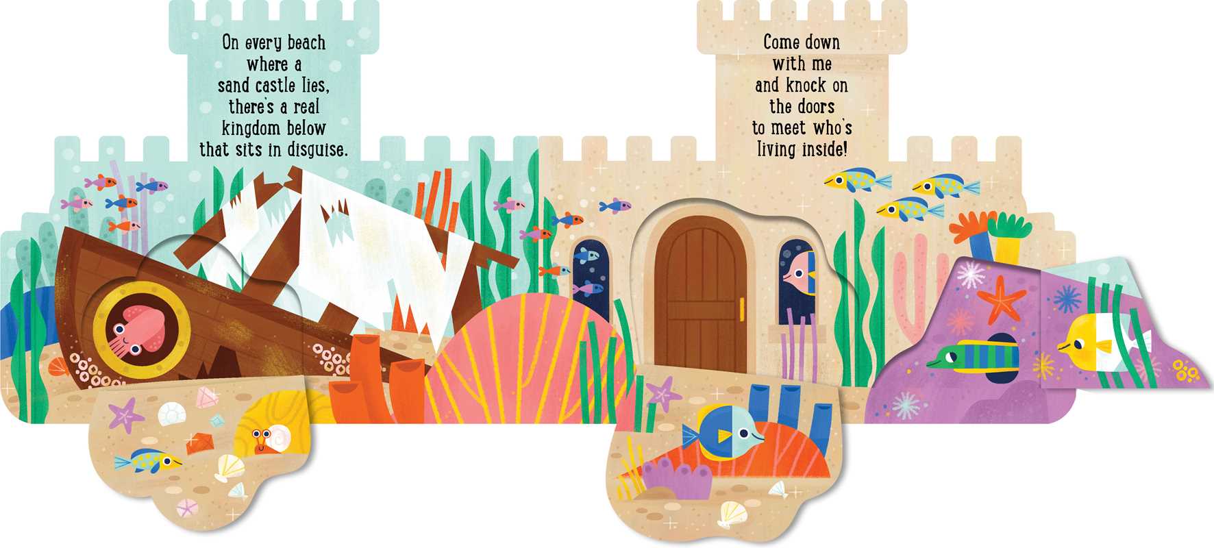 Into the Sand Castle by Cindy Jin